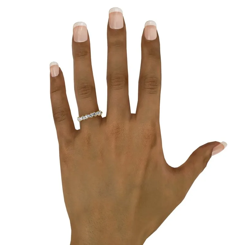 Multi-Shape Diamond Band
