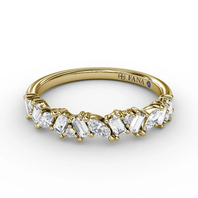 Multi-Shape Diamond Band