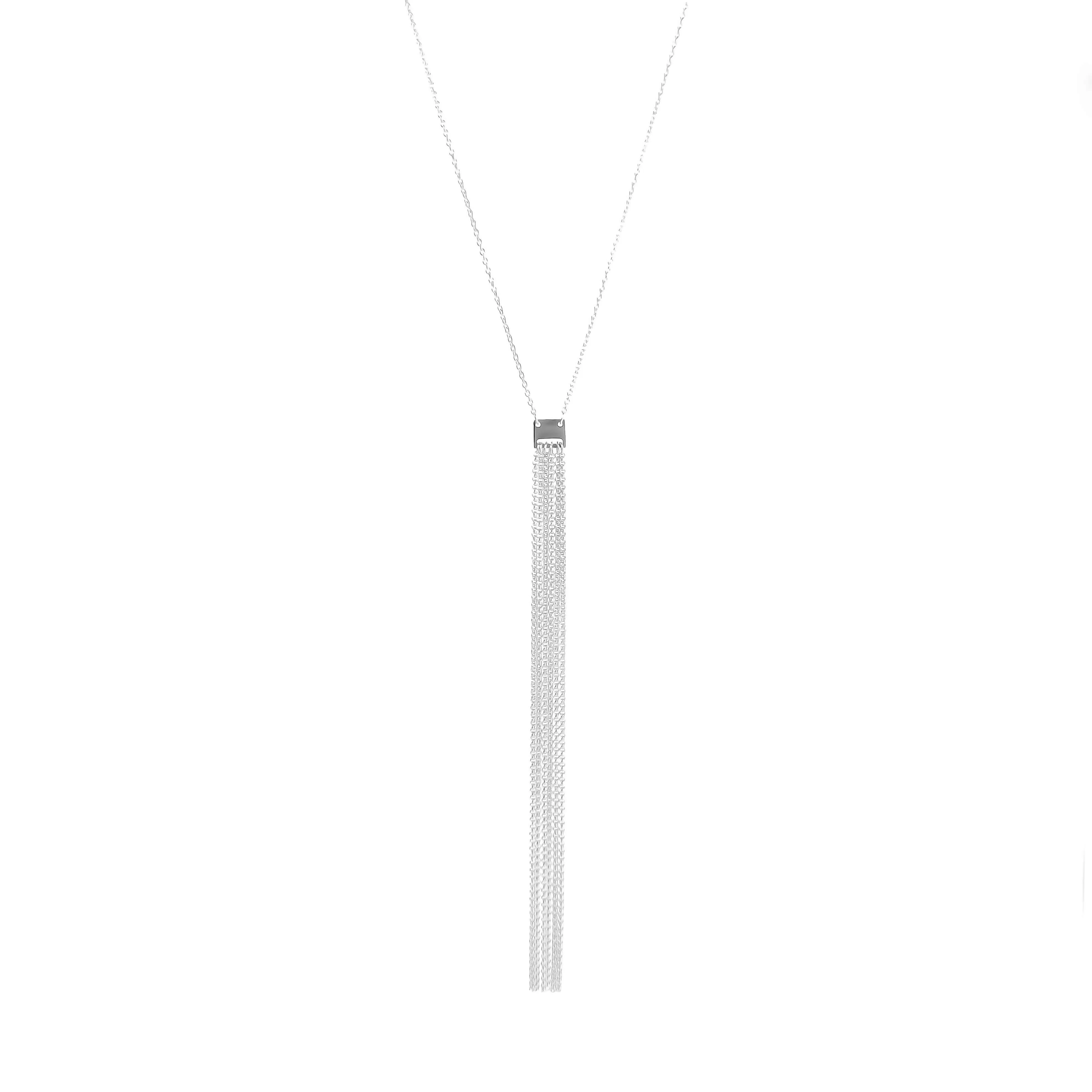 Multi-Strand Tassel Necklace