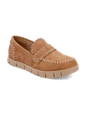Natalee Loafer - Tan Suede