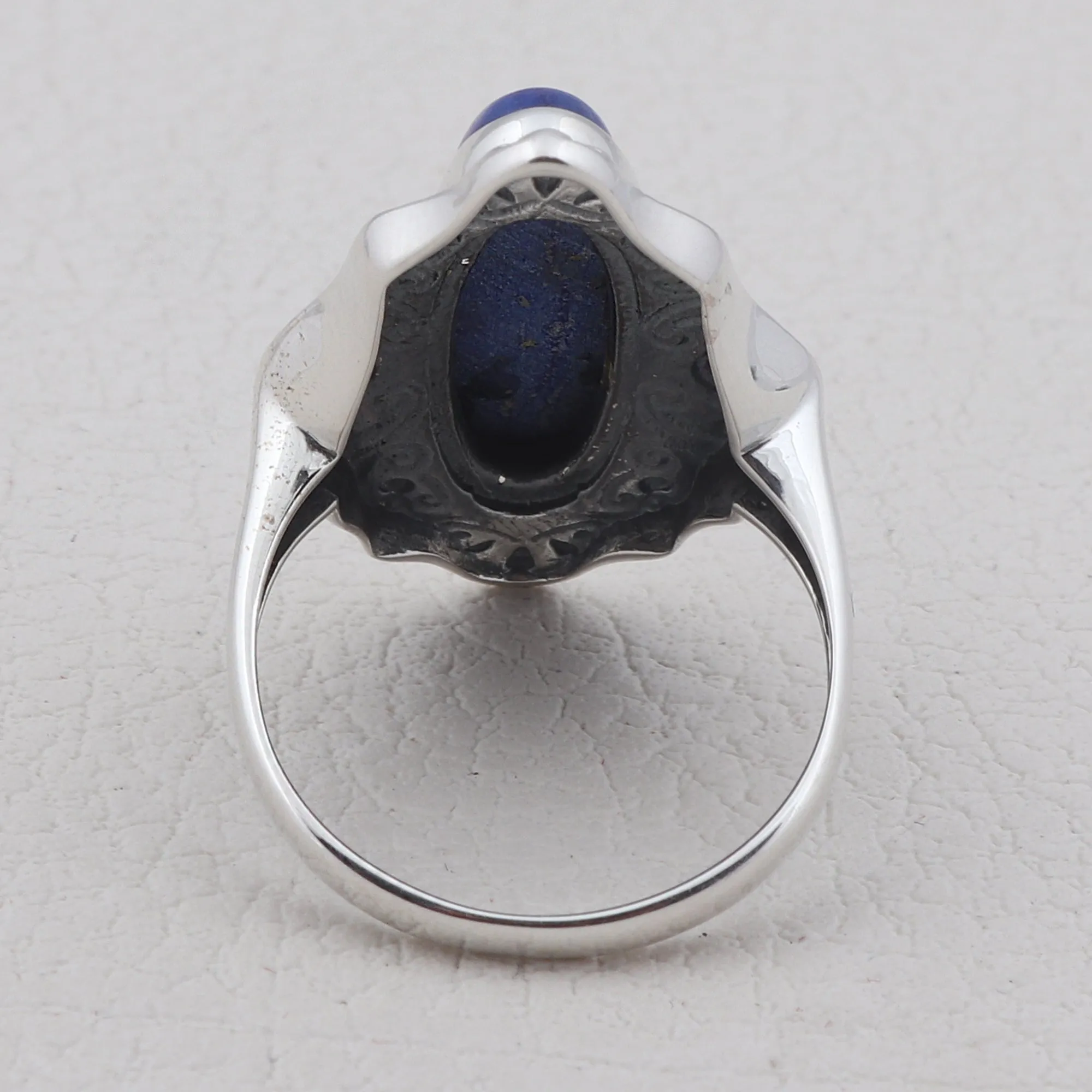 Natural Lapis Lazuli  Gemstone jewelry Set