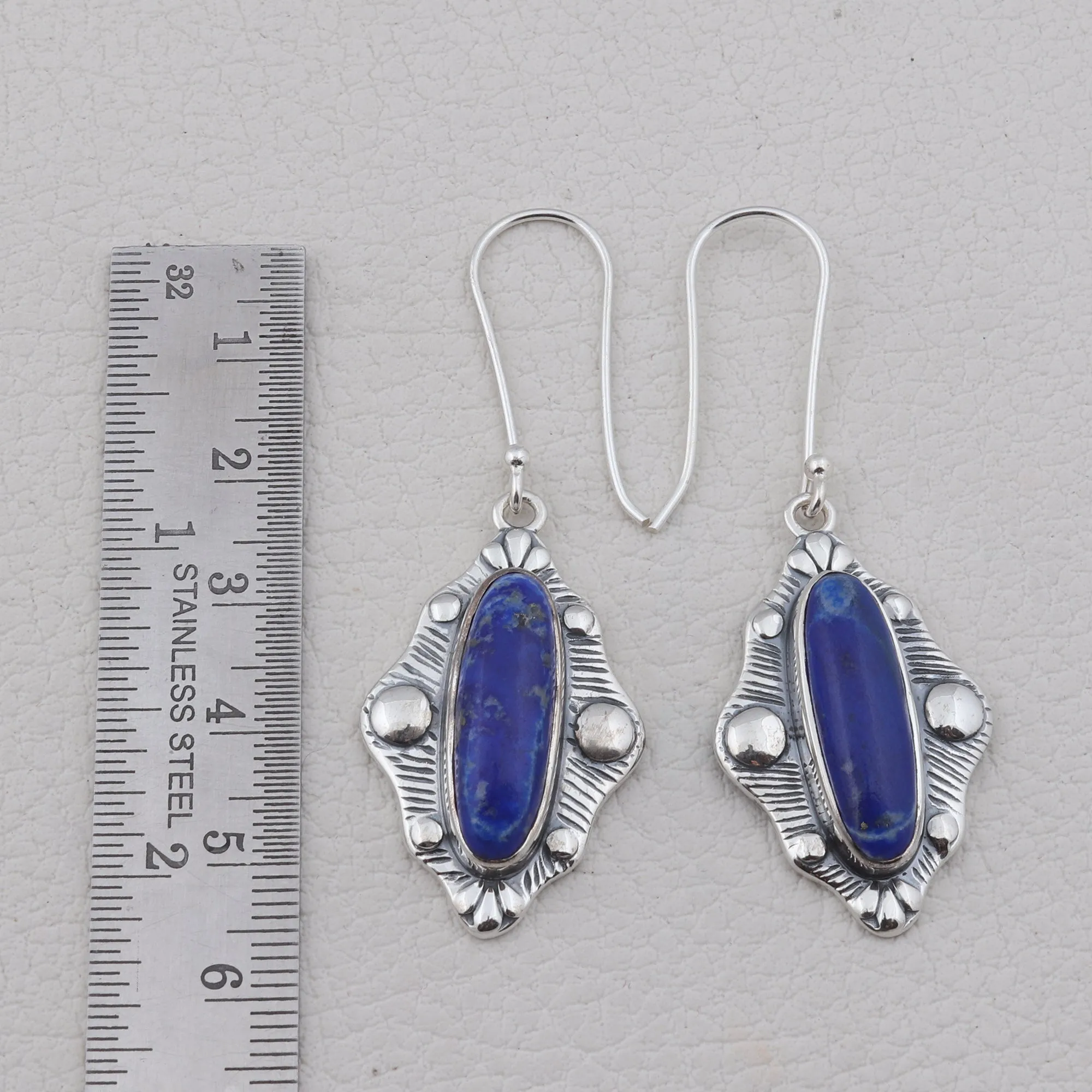 Natural Lapis Lazuli  Gemstone jewelry Set