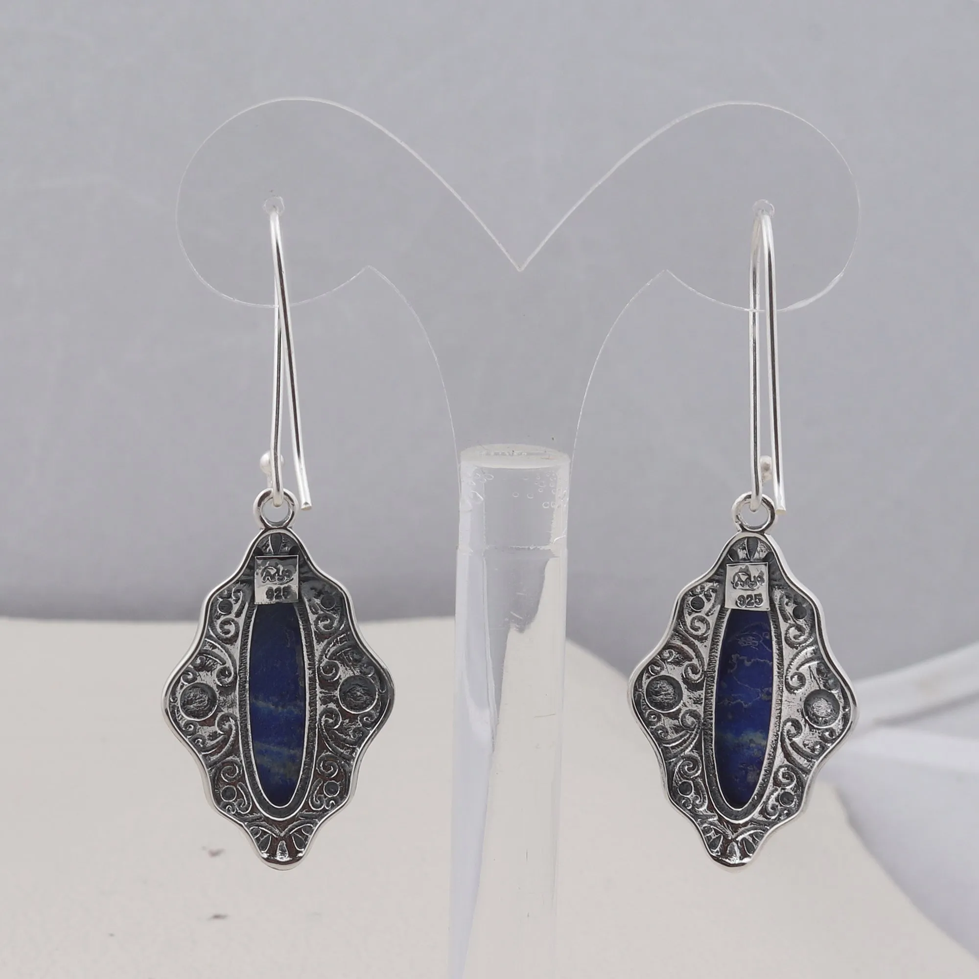 Natural Lapis Lazuli  Gemstone jewelry Set