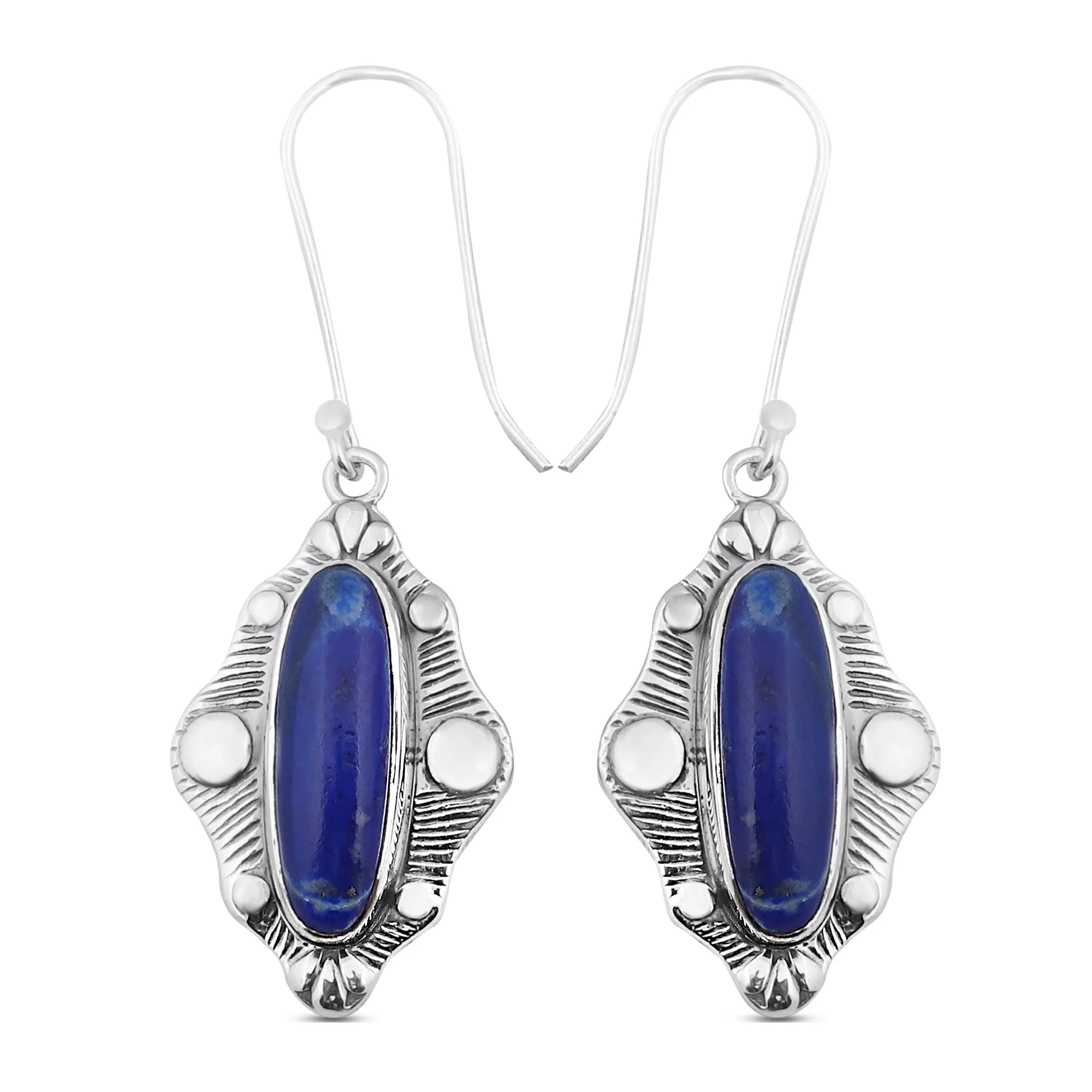 Natural Lapis Lazuli  Gemstone jewelry Set