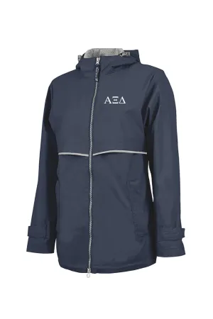 Navy Rain Jacket