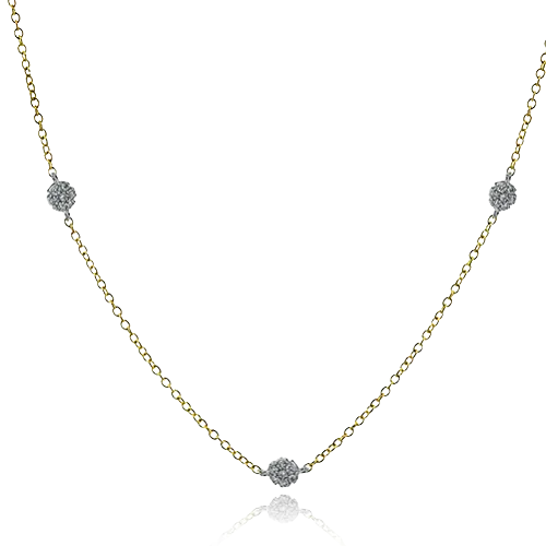 Necklace in 18k Gold with Diamonds