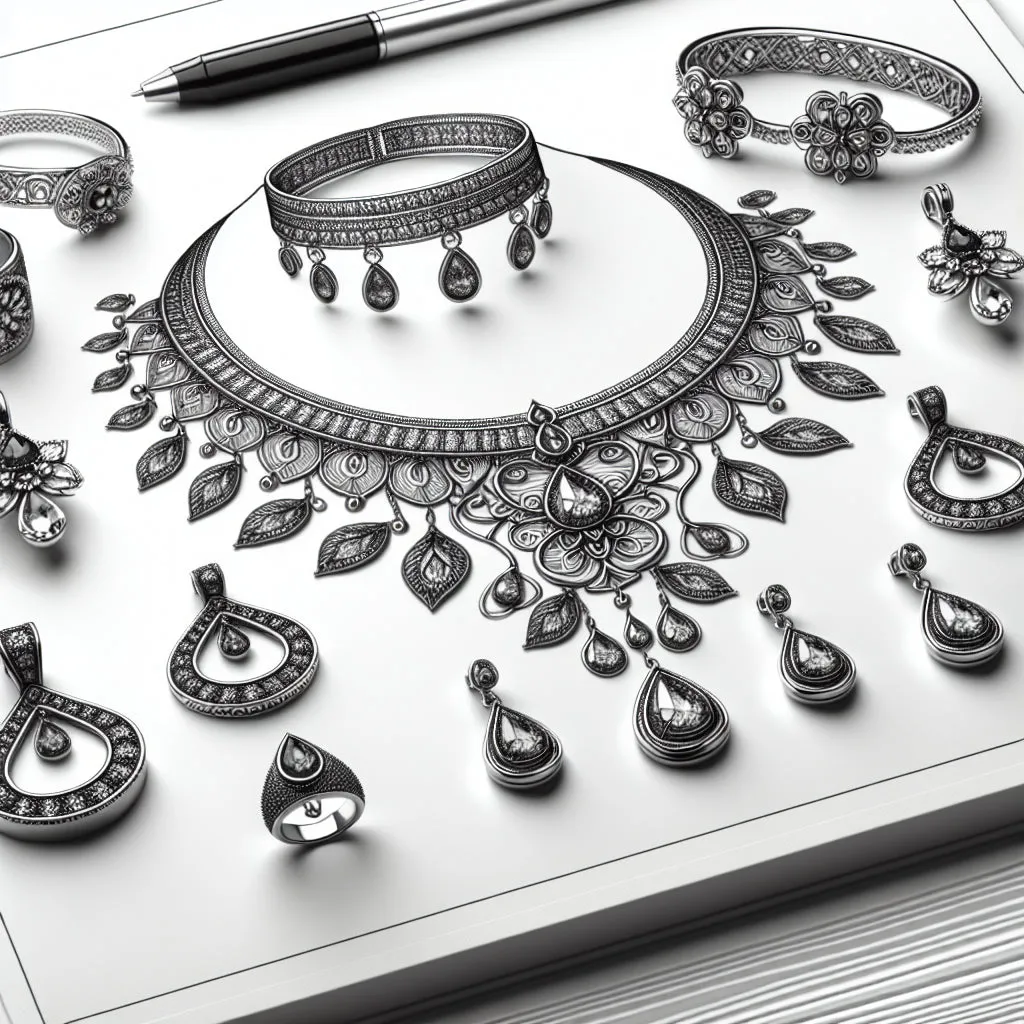 necklaces earrings bracelets rings