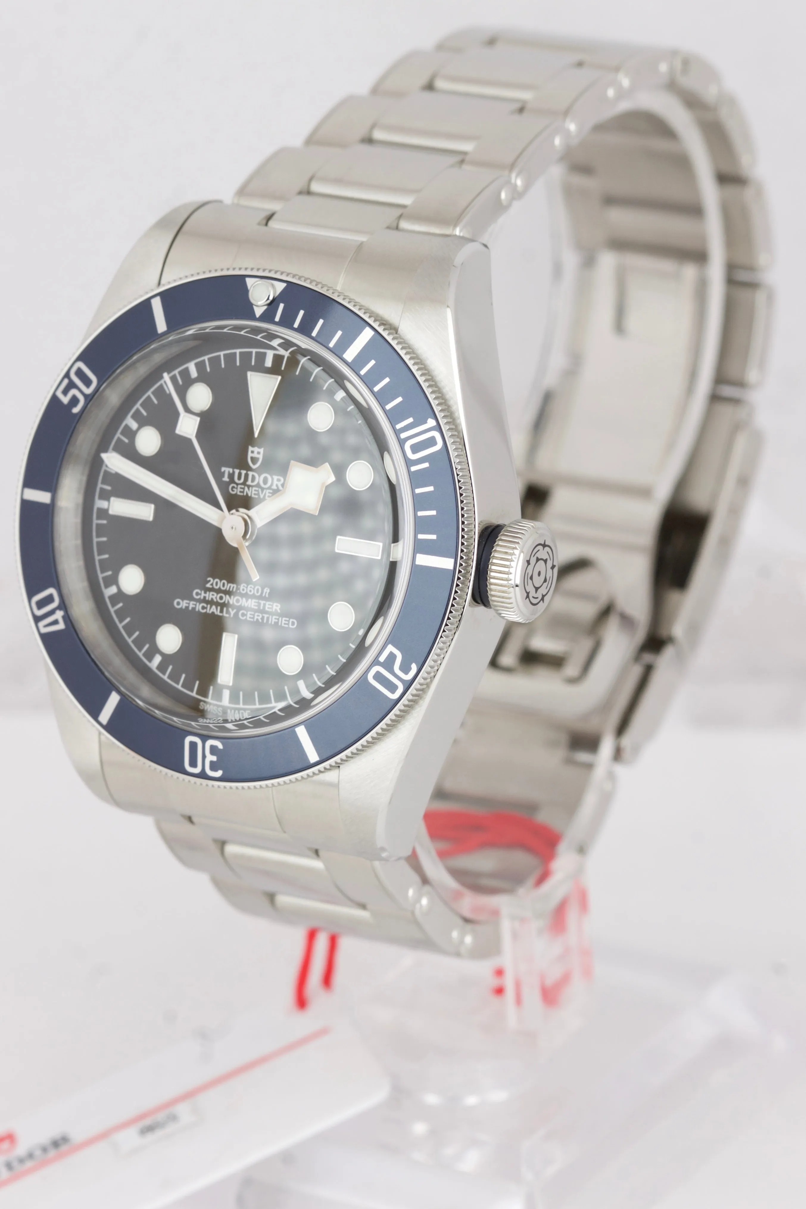 NEW UNWORN Tudor Black Bay Heritage Blue 79230 B Black Stainless 41mm Dive Watch