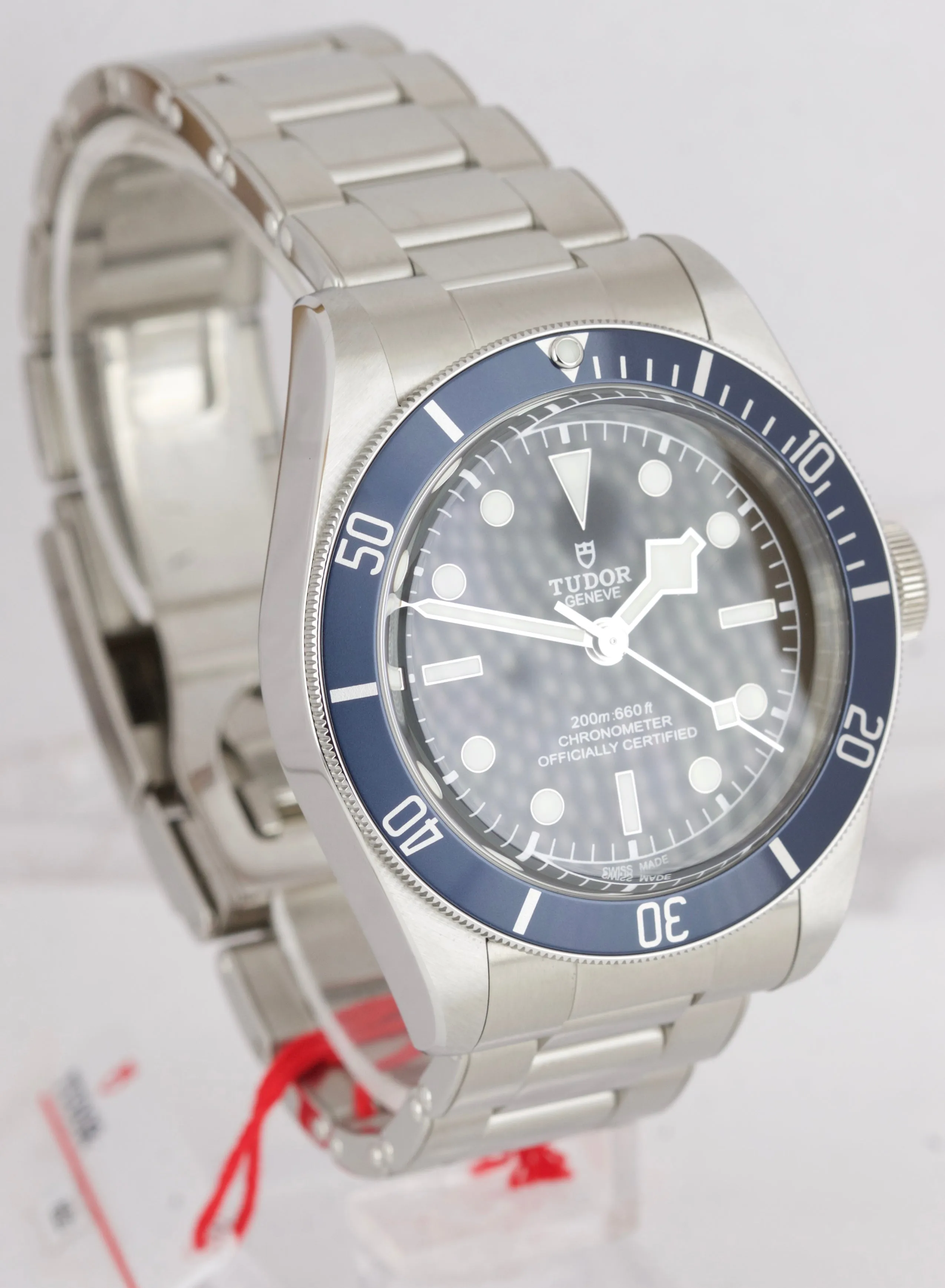 NEW UNWORN Tudor Black Bay Heritage Blue 79230 B Black Stainless 41mm Dive Watch