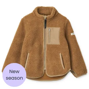 Nolan Golden Caramel Pile Jacket