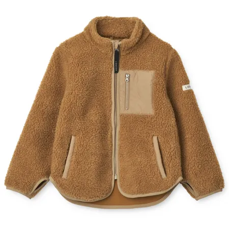 Nolan Golden Caramel Pile Jacket