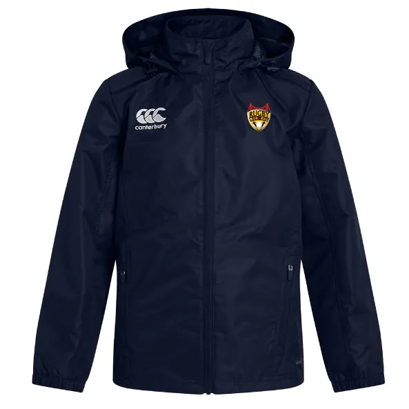 NorCal Club Vaposhield Full Zip Rain Jacket by Canterbury