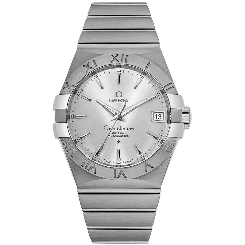 OMEGA CONSTELLATION CO-AXIAL CHRONOMETER 38 MM MEN WATCH 123.10.38.21.02.001