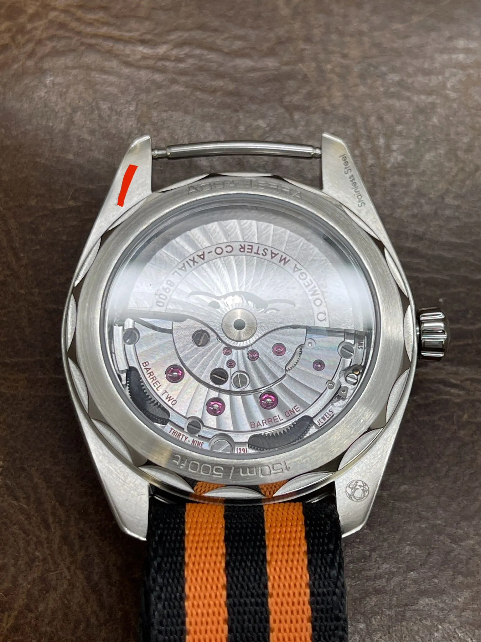 Omega Seamaster Aqua Terra 150M extra NATO strap 220.12.41.21.02.003 Silver Dial Automatic Men's Watch