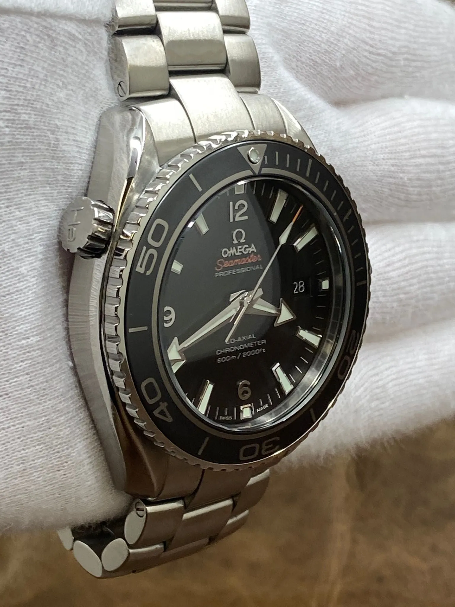 Omega Seamaster Planet Ocean 42mm 232.30.42.21.01.001 Black Dial Automatic Men's Watch