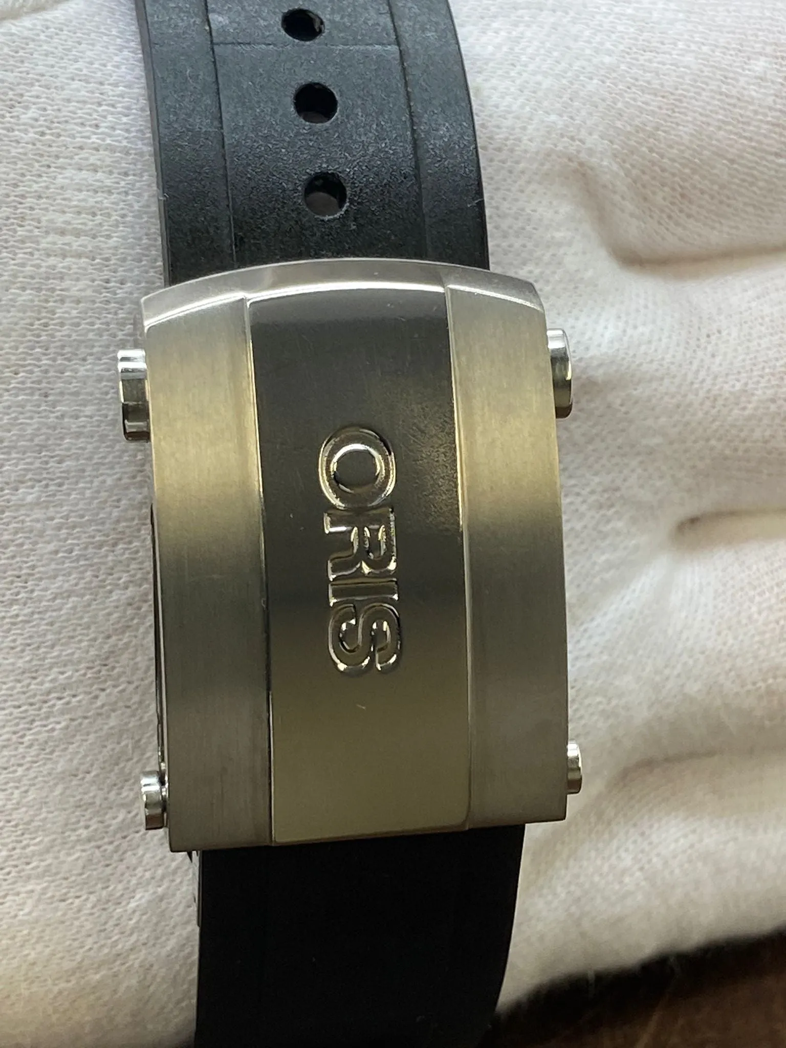 Oris Aquis Carlos Coste Limited Edition 01 743 7709 7184 Black Dial Automatic Men's Watch