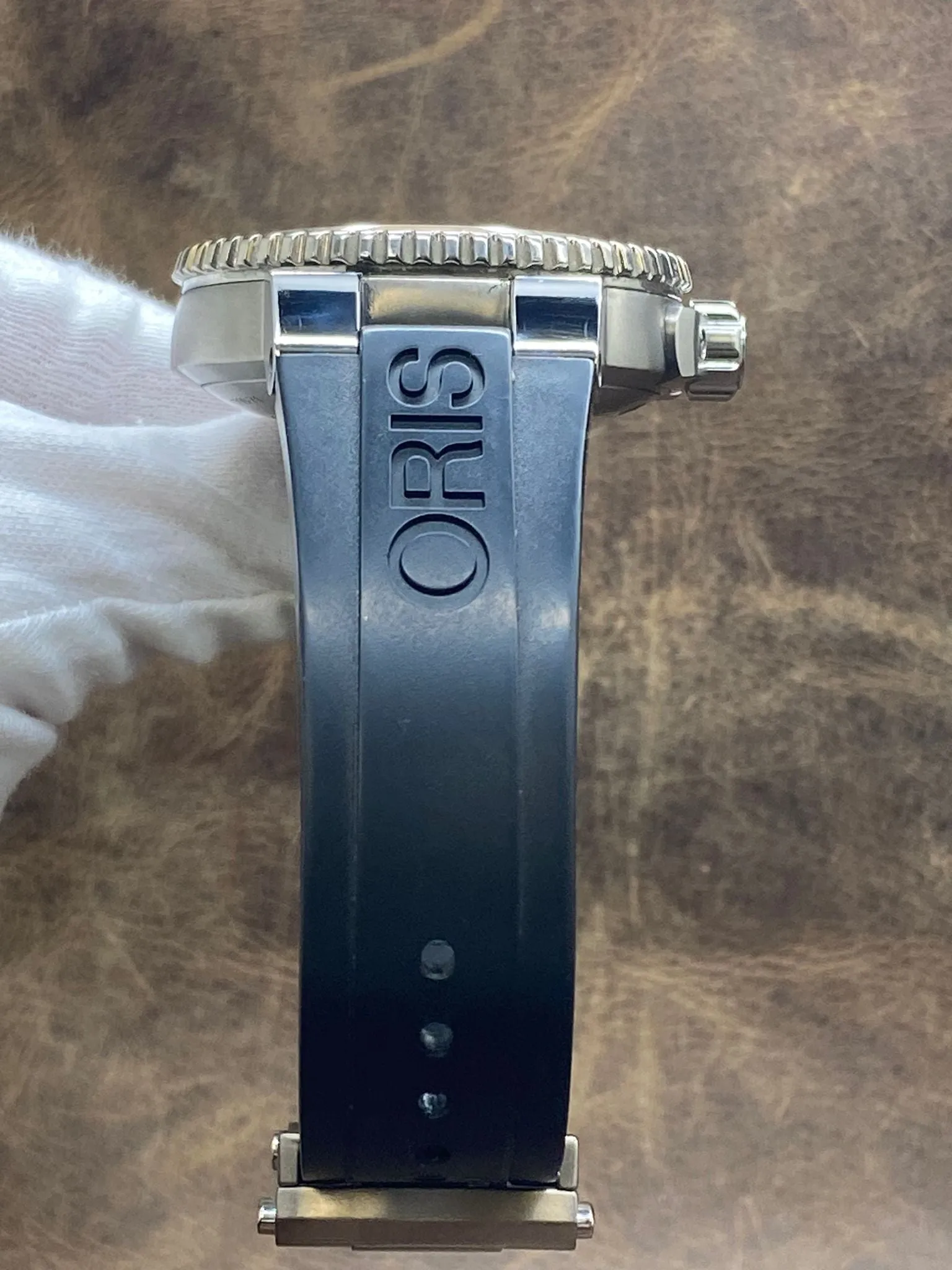 Oris Aquis Carlos Coste Limited Edition 01 743 7709 7184 Black Dial Automatic Men's Watch