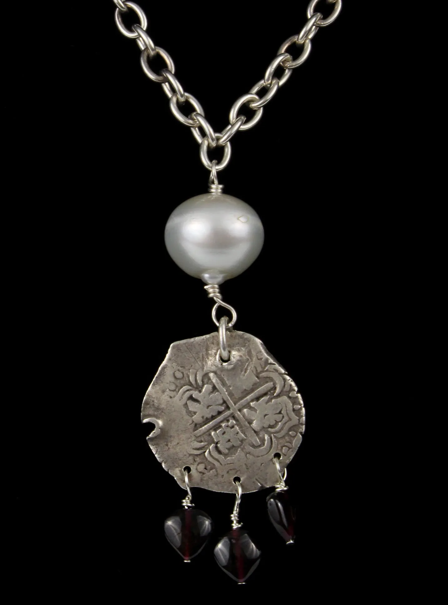 Outstanding Elegance - Ancient Coin/South Sea Pearl Limited Edition