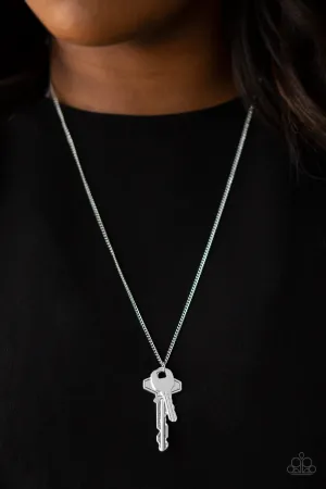 Paparazzi - The Keynoter - Silver Necklace