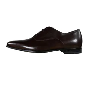 Paul Smith Mens V002 69 Fleming Dark Brown Leather Oxfords