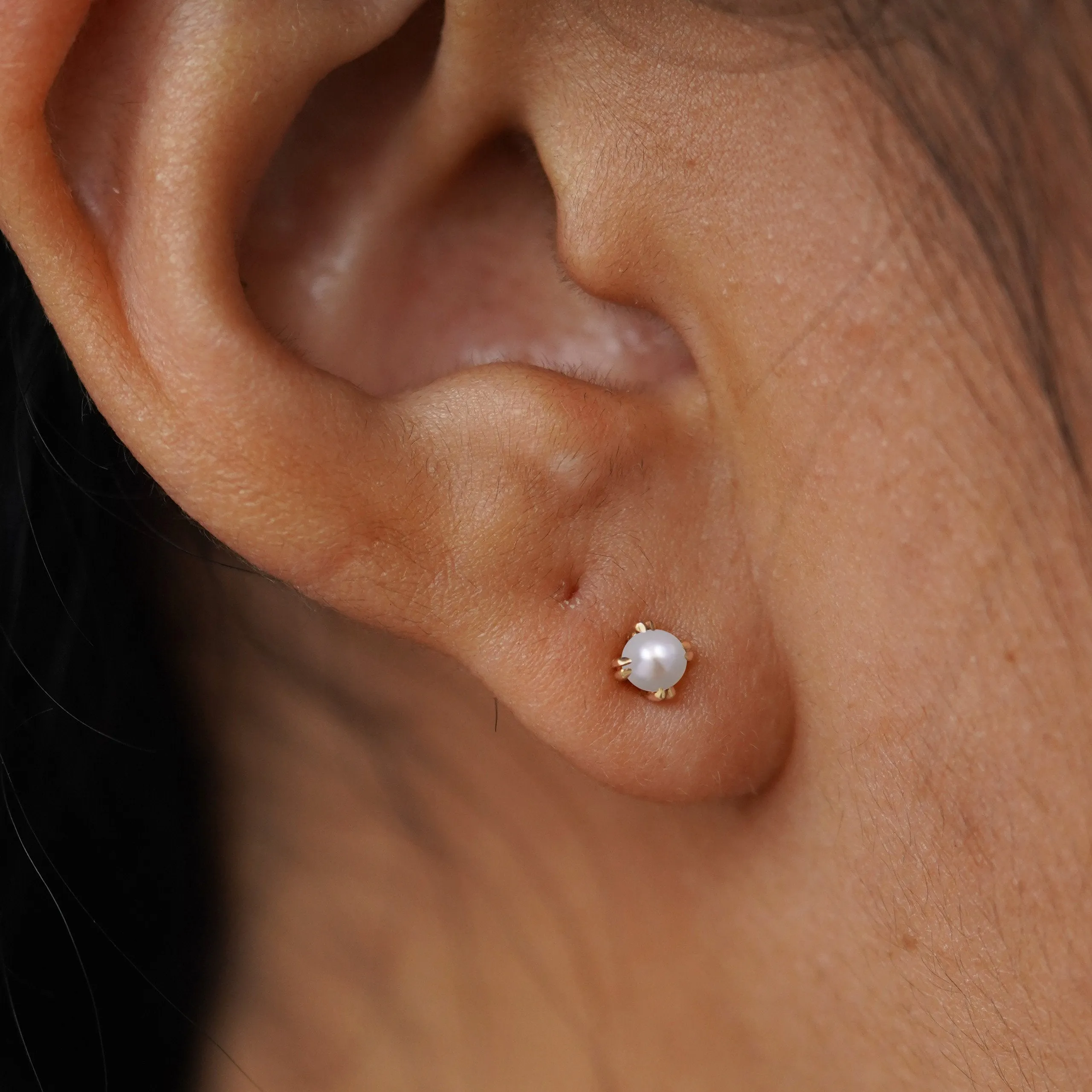 Pearl Flatback Piercing