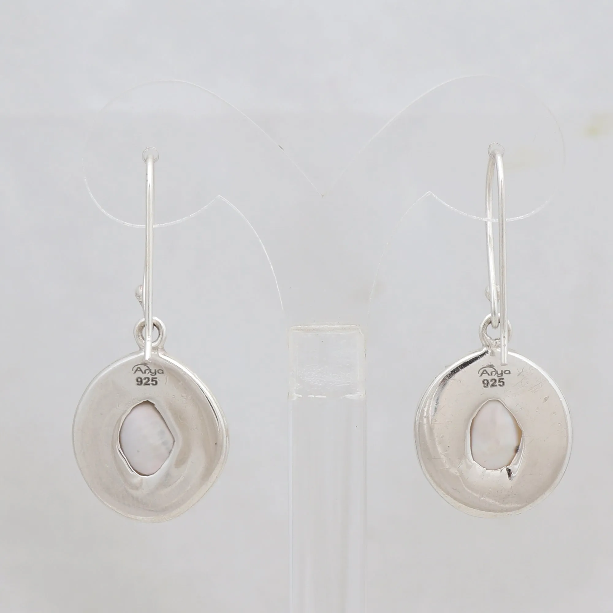 Pearl Silver Earring