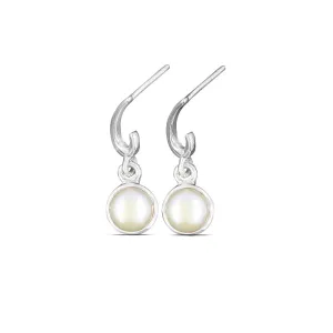 Pearl Silver Earrings