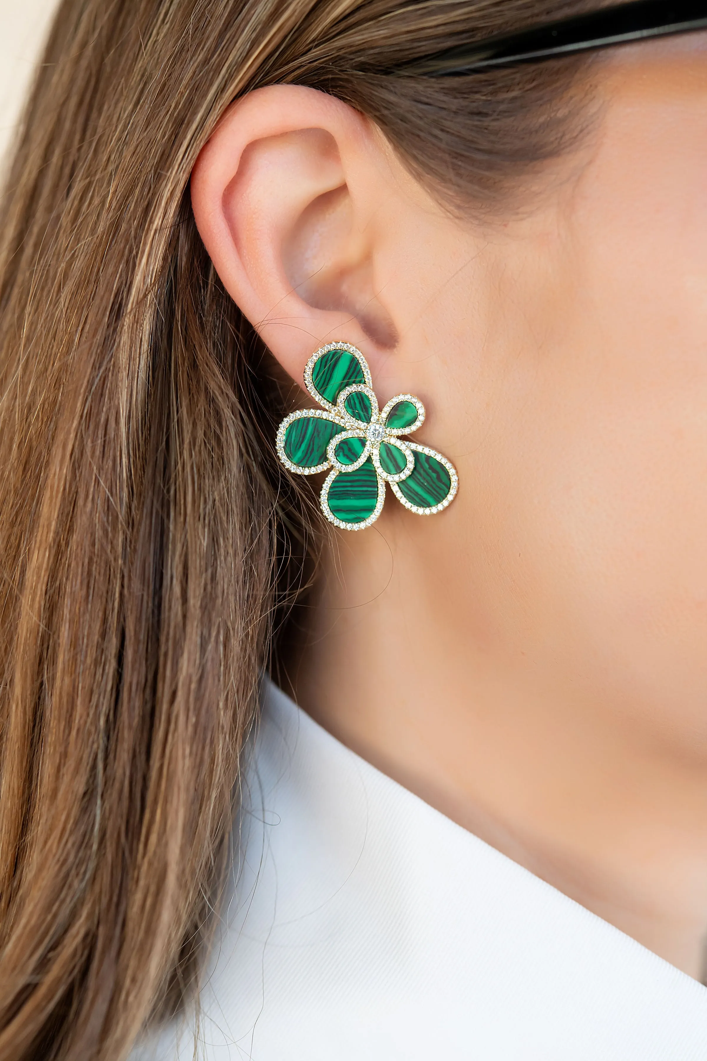 Petal Statement Earring
