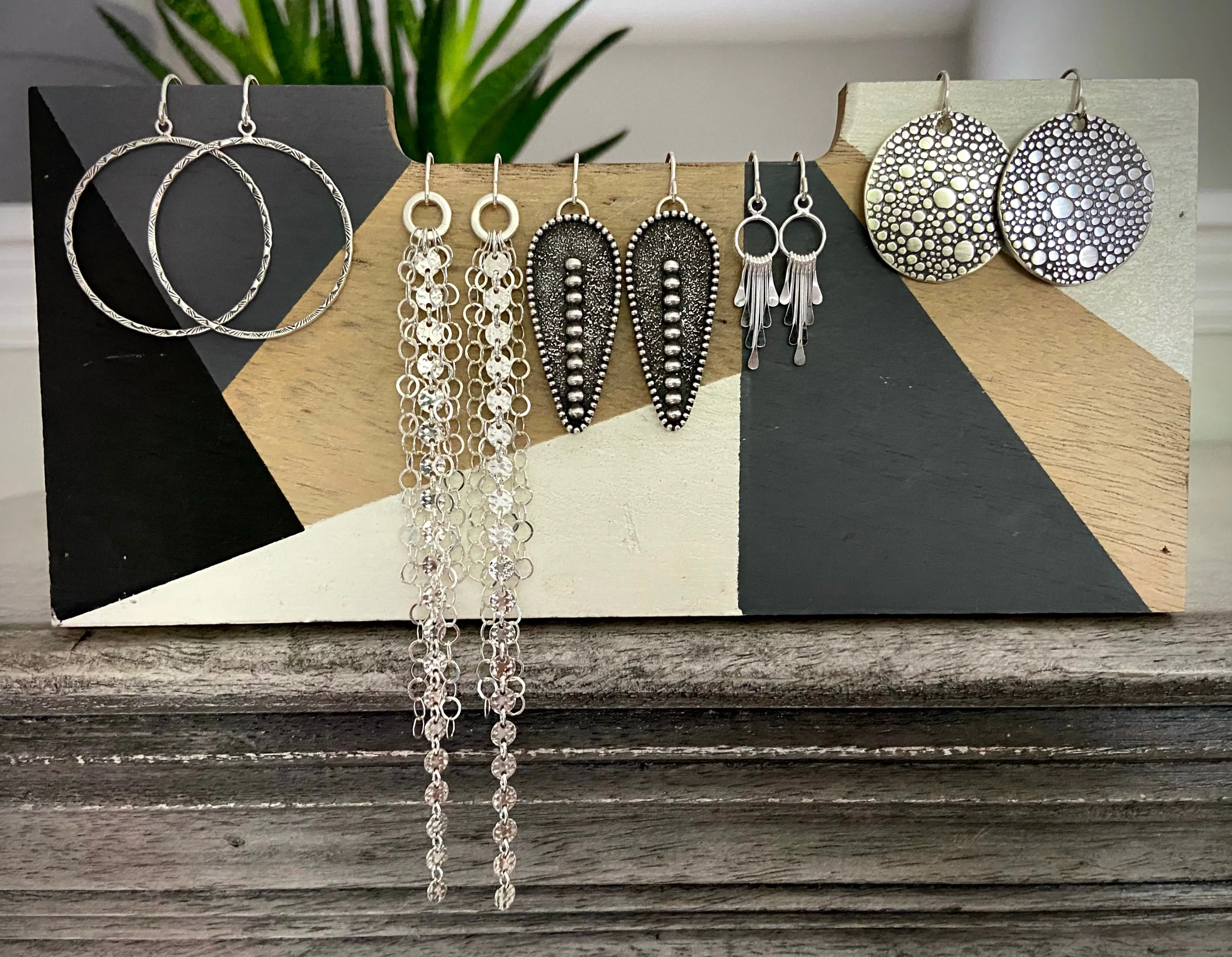 Petite Fringe Earring