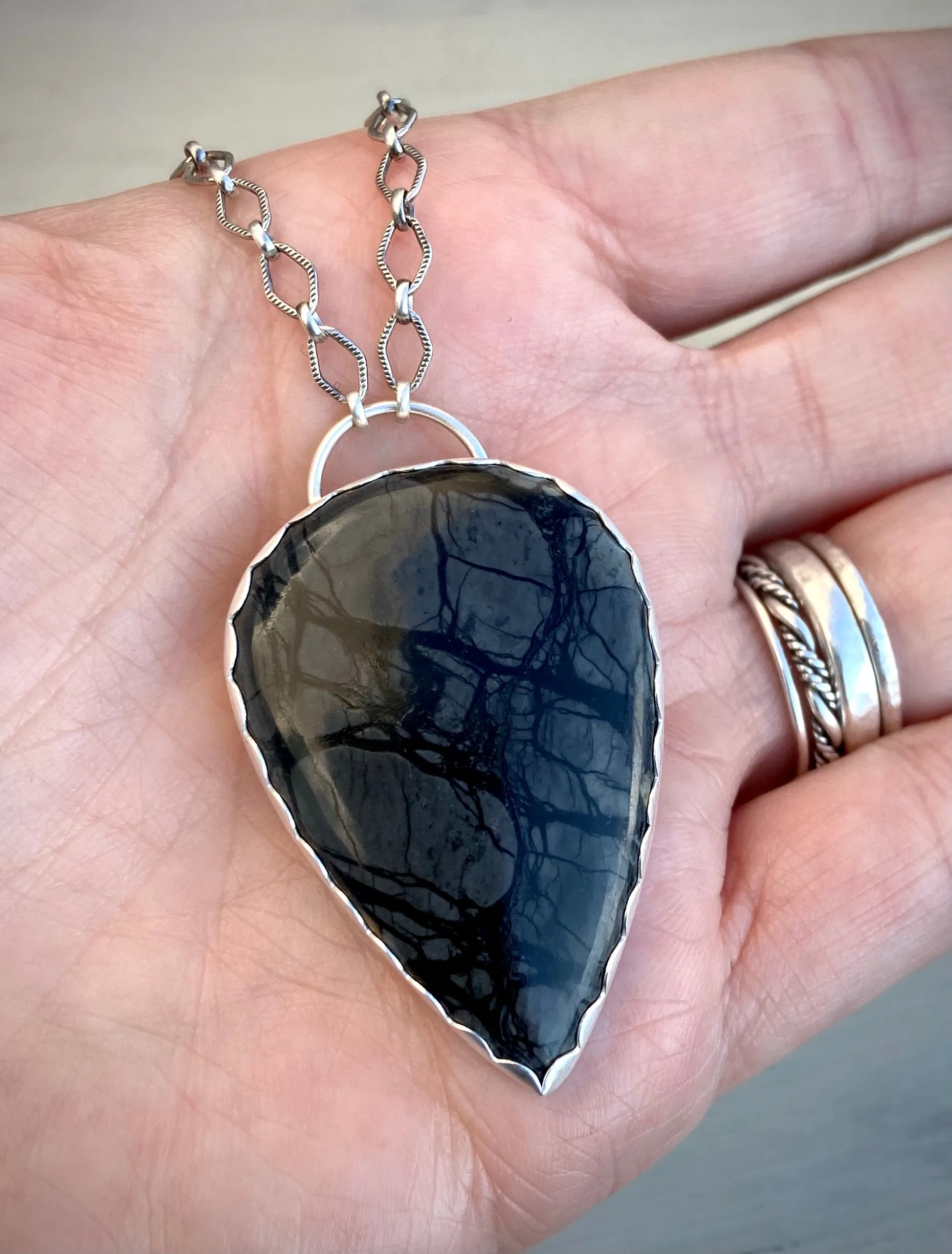 Picasso Jasper Necklace