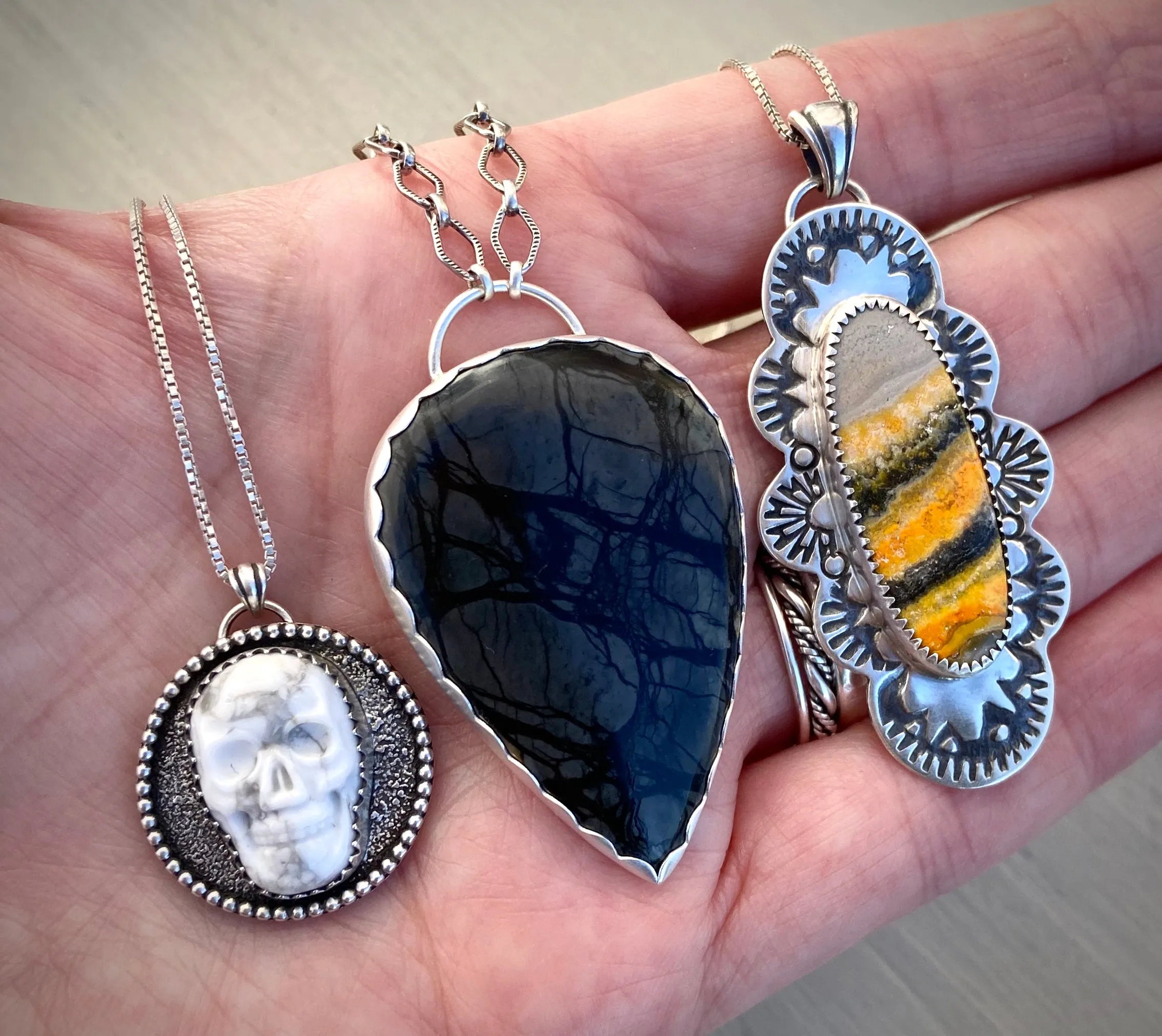 Picasso Jasper Necklace