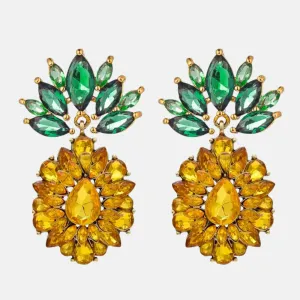 Pineapple 18K Gold Plated Stud Earrings