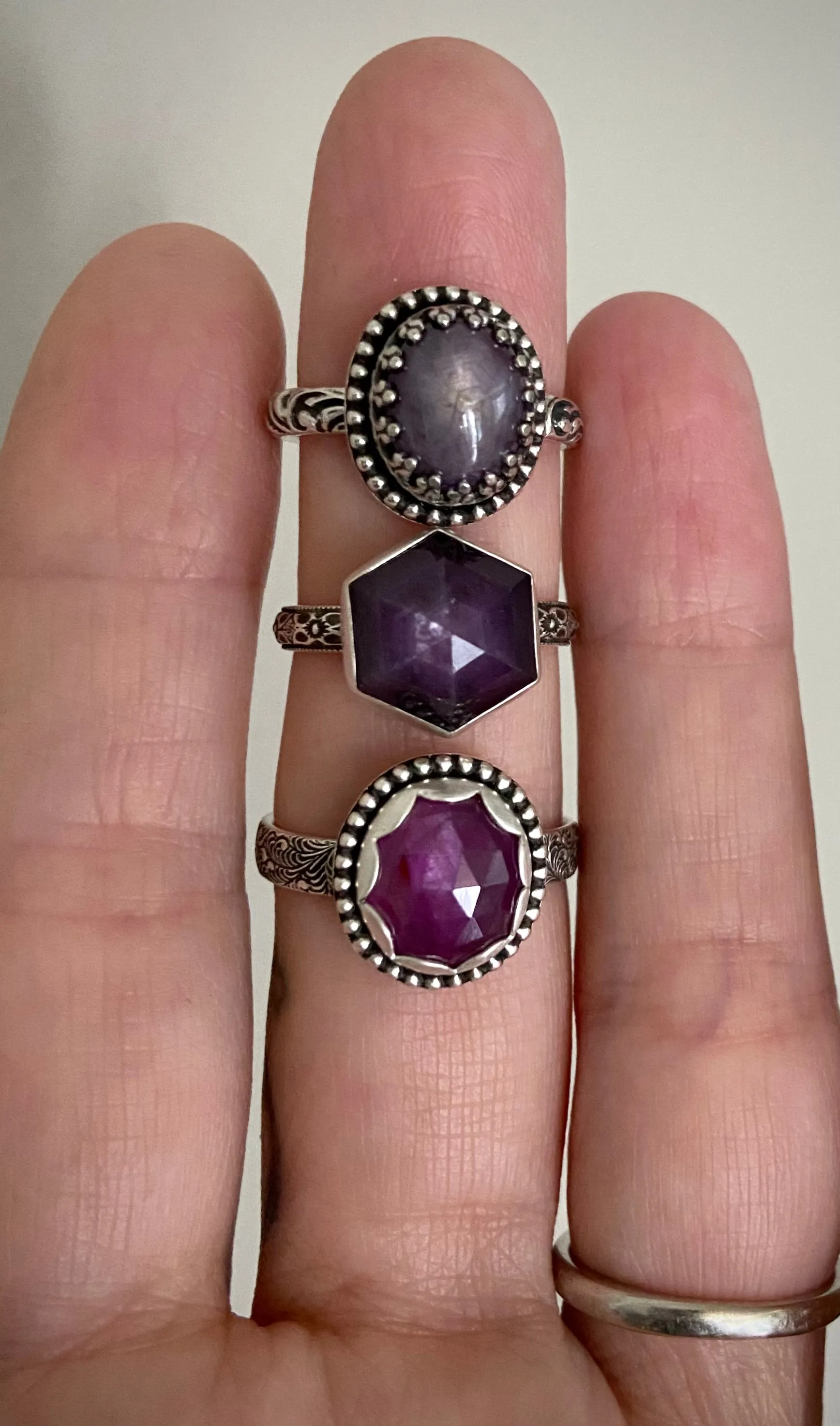 Pink Ruby Ring