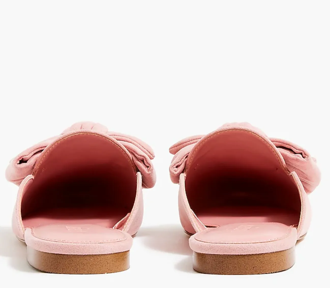 Pointed-toe loafer mules