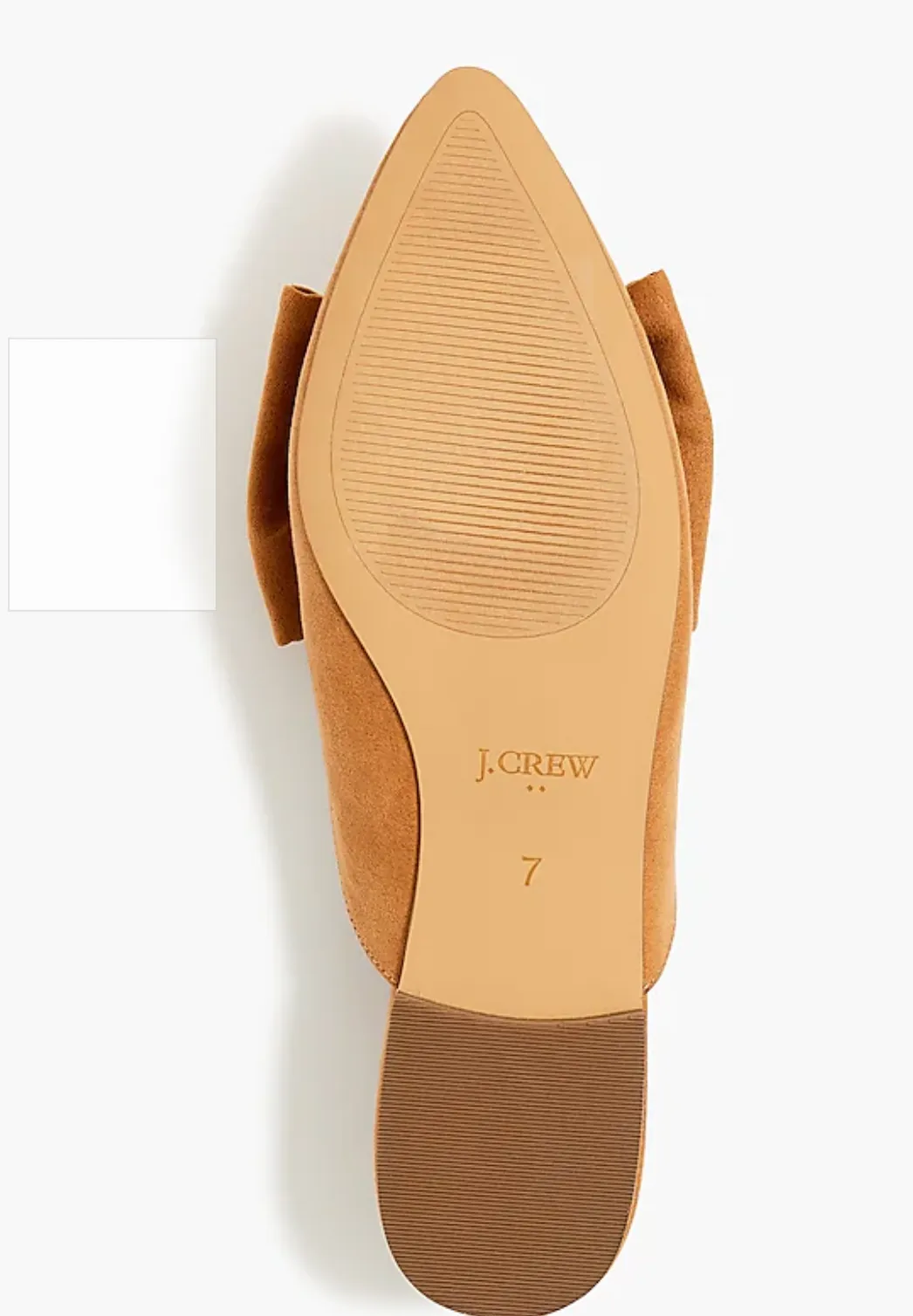 Pointed-toe loafer mules
