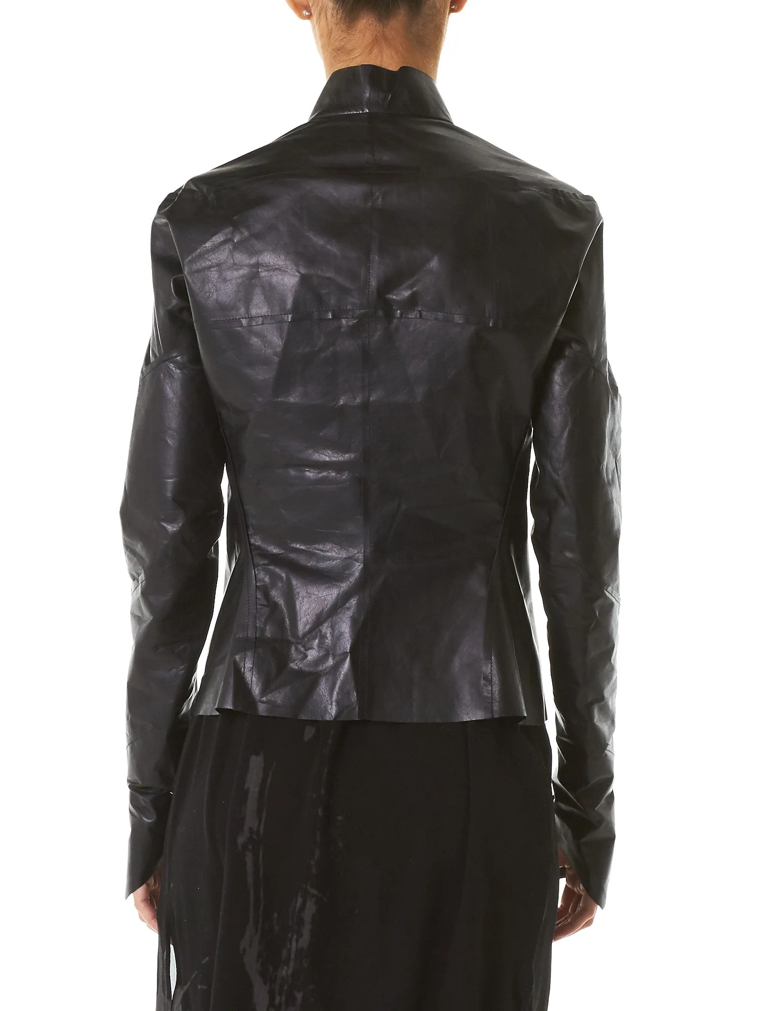Polished Leather Jacket (JW170-NL-0-4-BLACK)