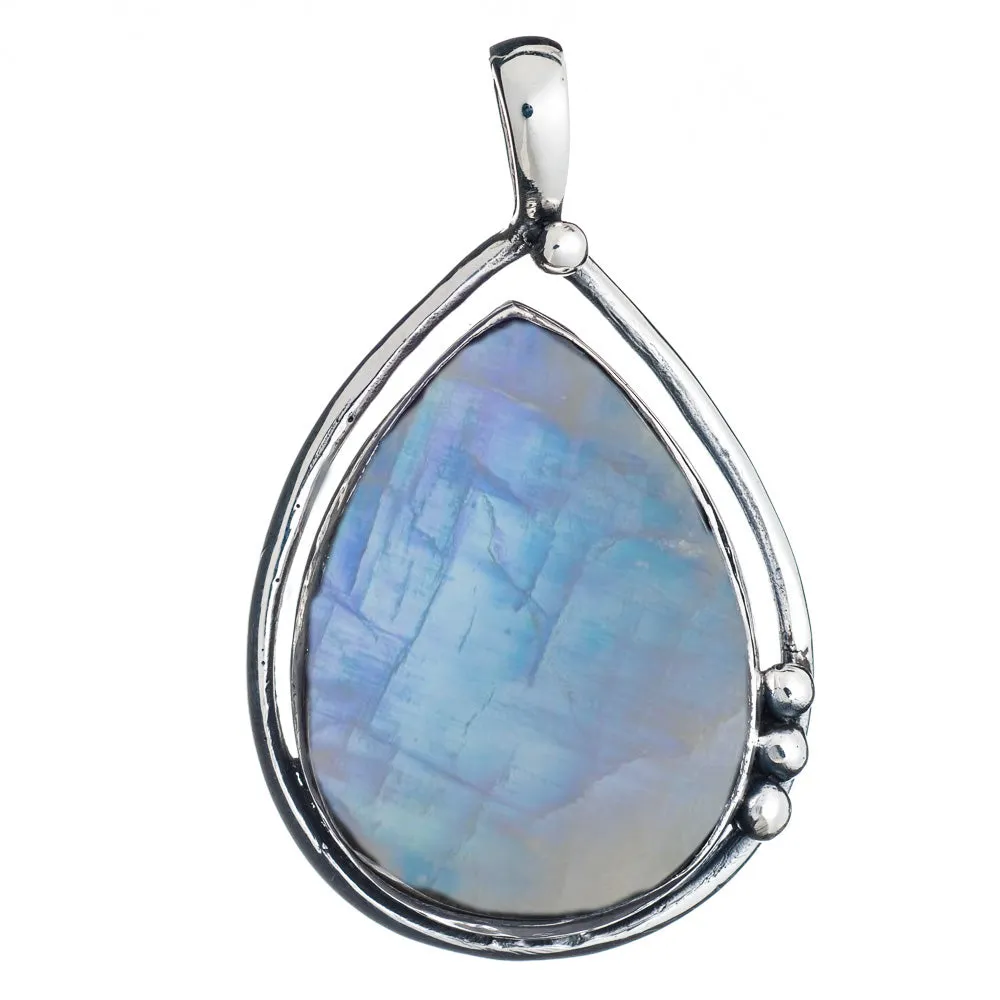 Poppy Pendant Large in various gemstones