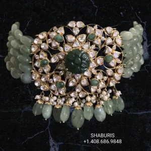 Pure Silver jewelry Indian ,moissanite jewelry,Big Indian Necklace,Indian jadau ,Indian gold Jewelry designs moissanite jewelry-SHABURIS