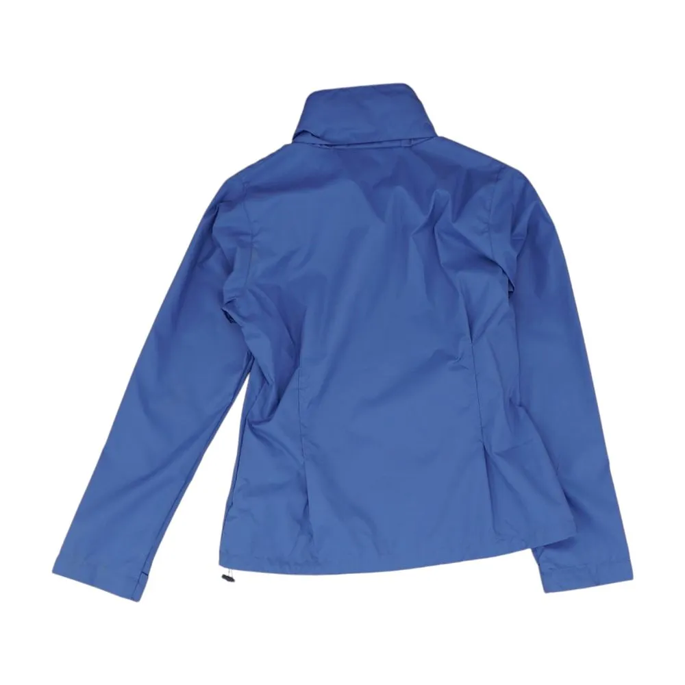 Purple Solid Rain Jacket