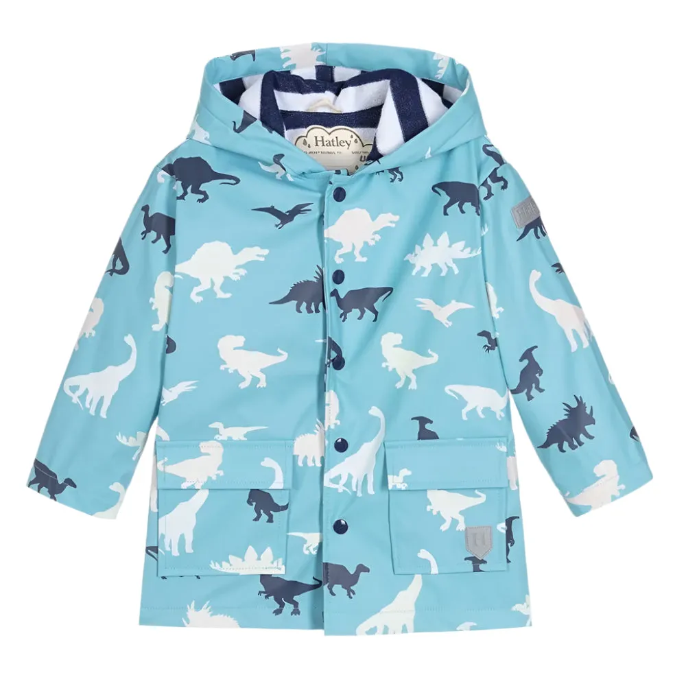 Rain Jacket - Prehistoric Dinosaur Colour Change