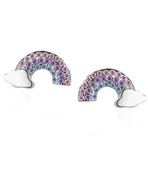 Rainbow Stud Earrings