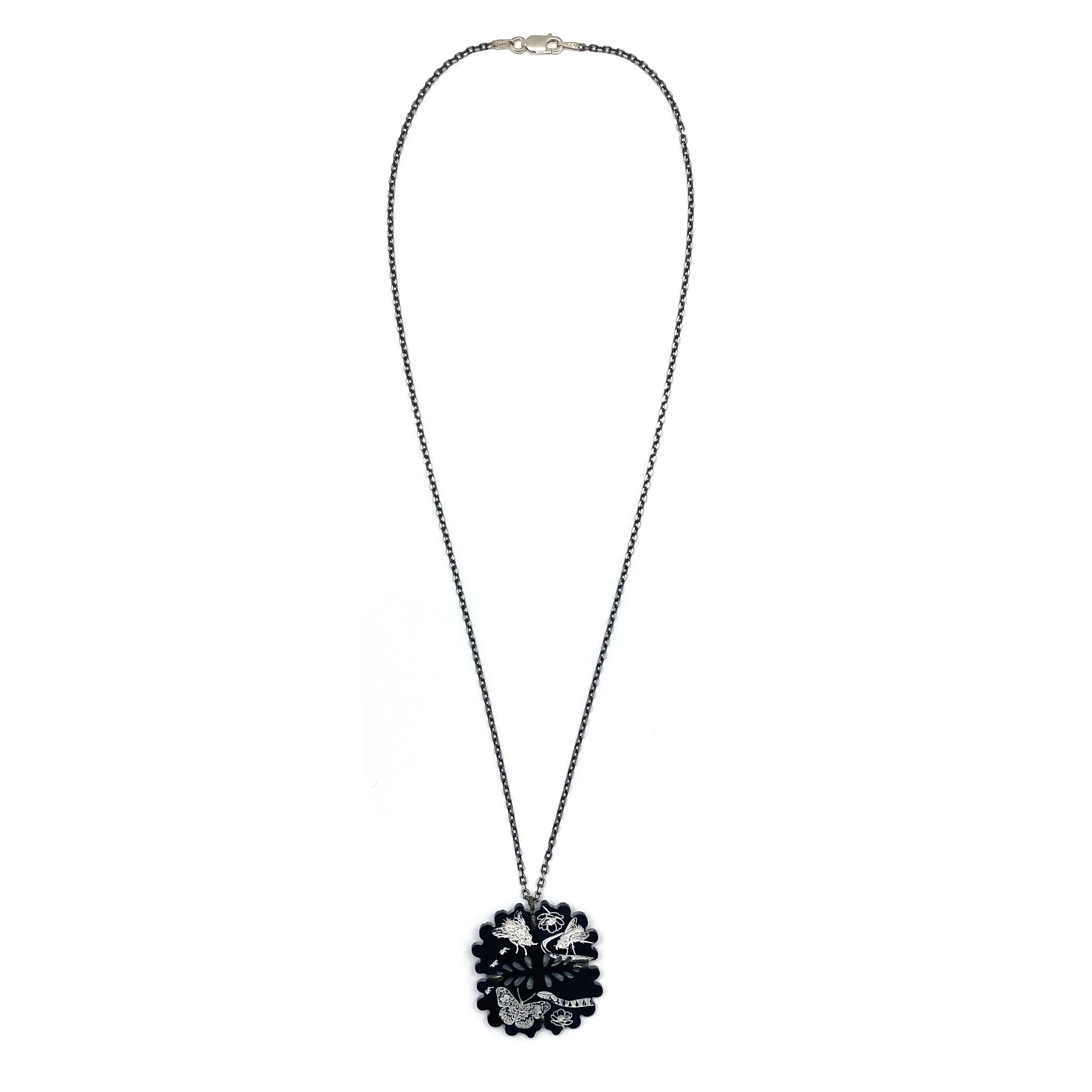 Reconstituted Onyx Pendant