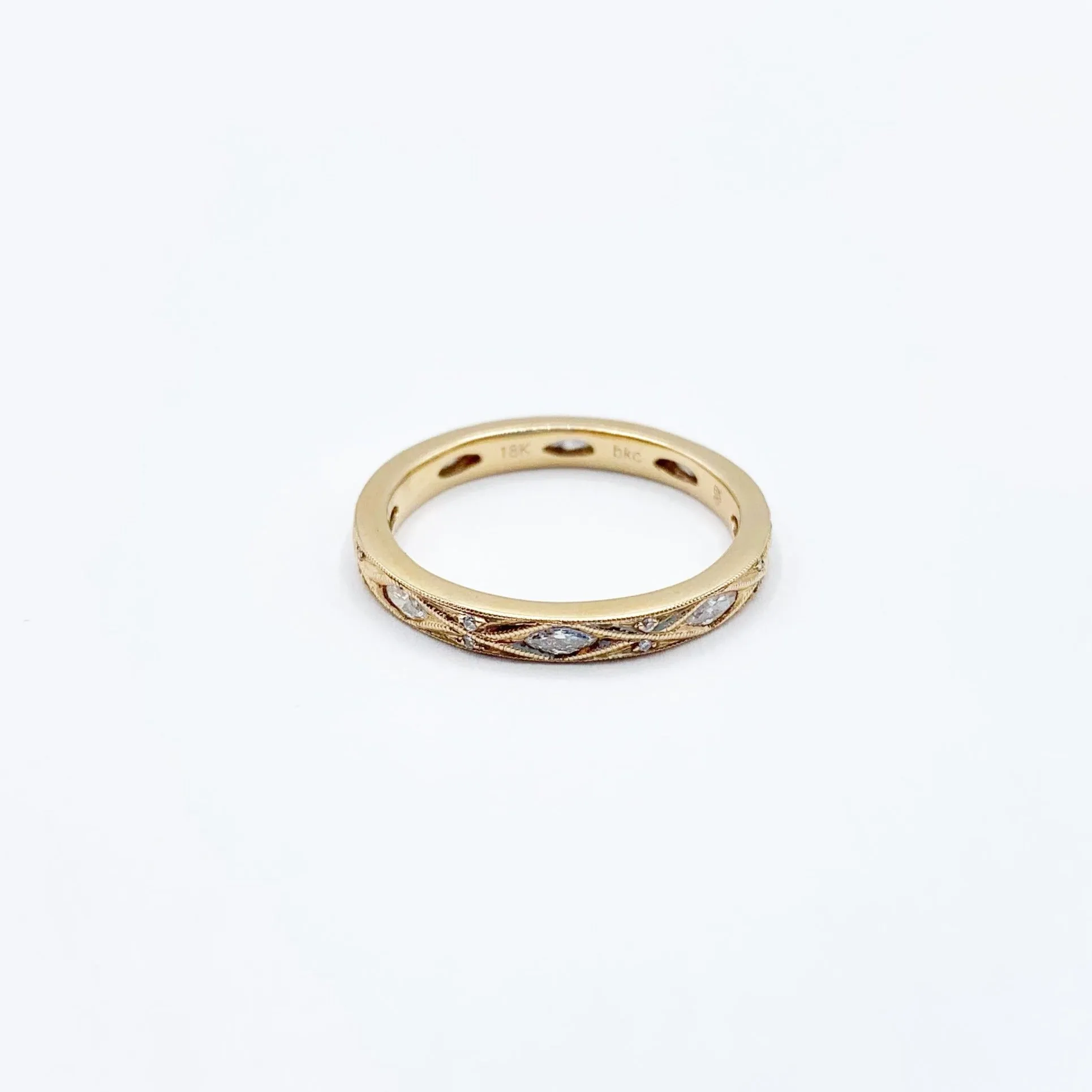 Renaissance Designed Diamonds in English Rose Gold
