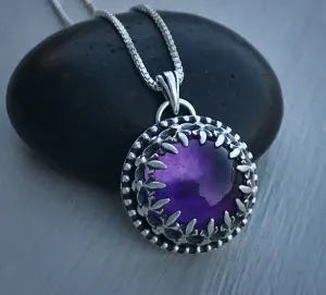 RESERVED: Amethyst Cocktail Necklace