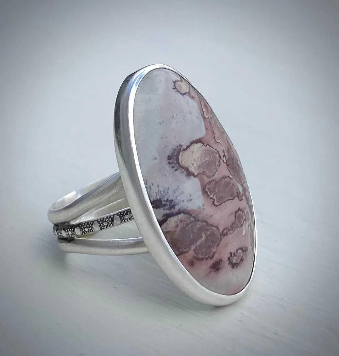 Reserved: Coffee Bean Jasper Ring