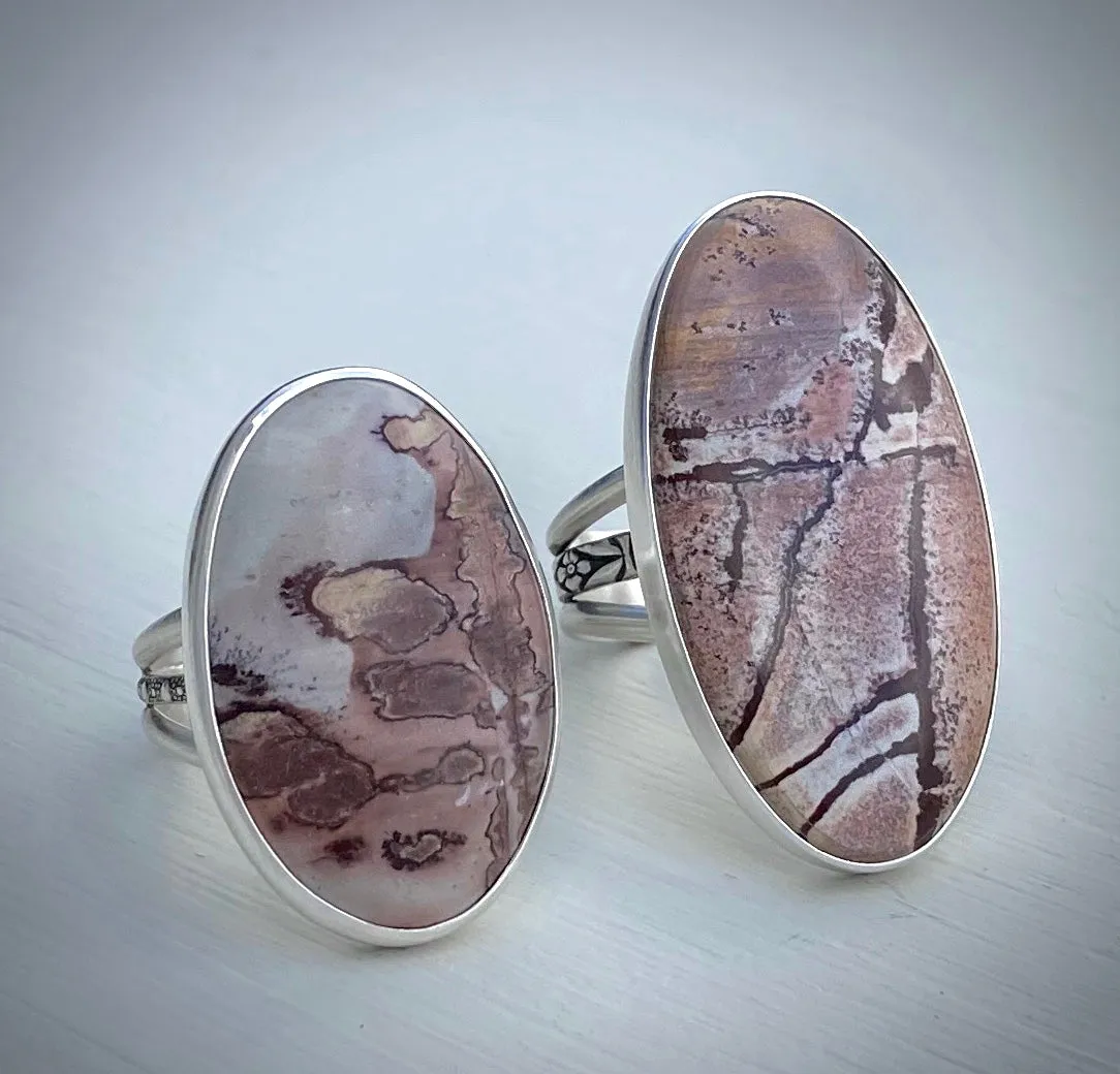 Reserved: Coffee Bean Jasper Ring