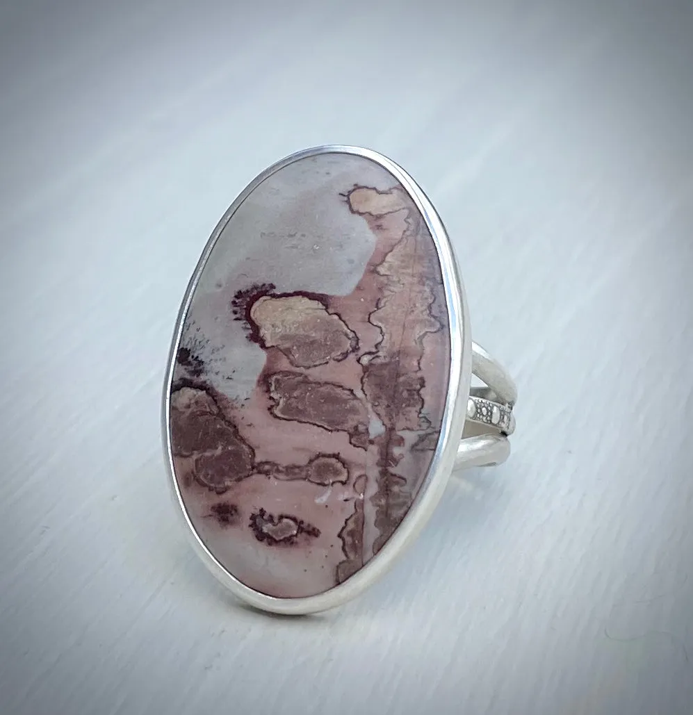 Reserved: Coffee Bean Jasper Ring