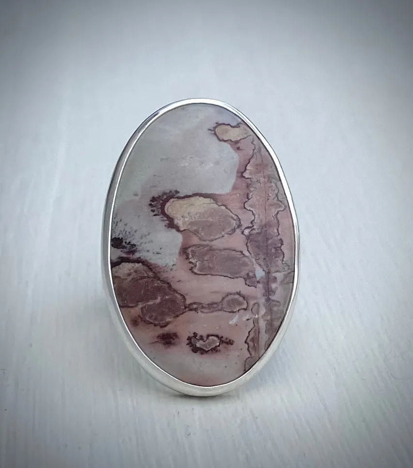 Reserved: Coffee Bean Jasper Ring