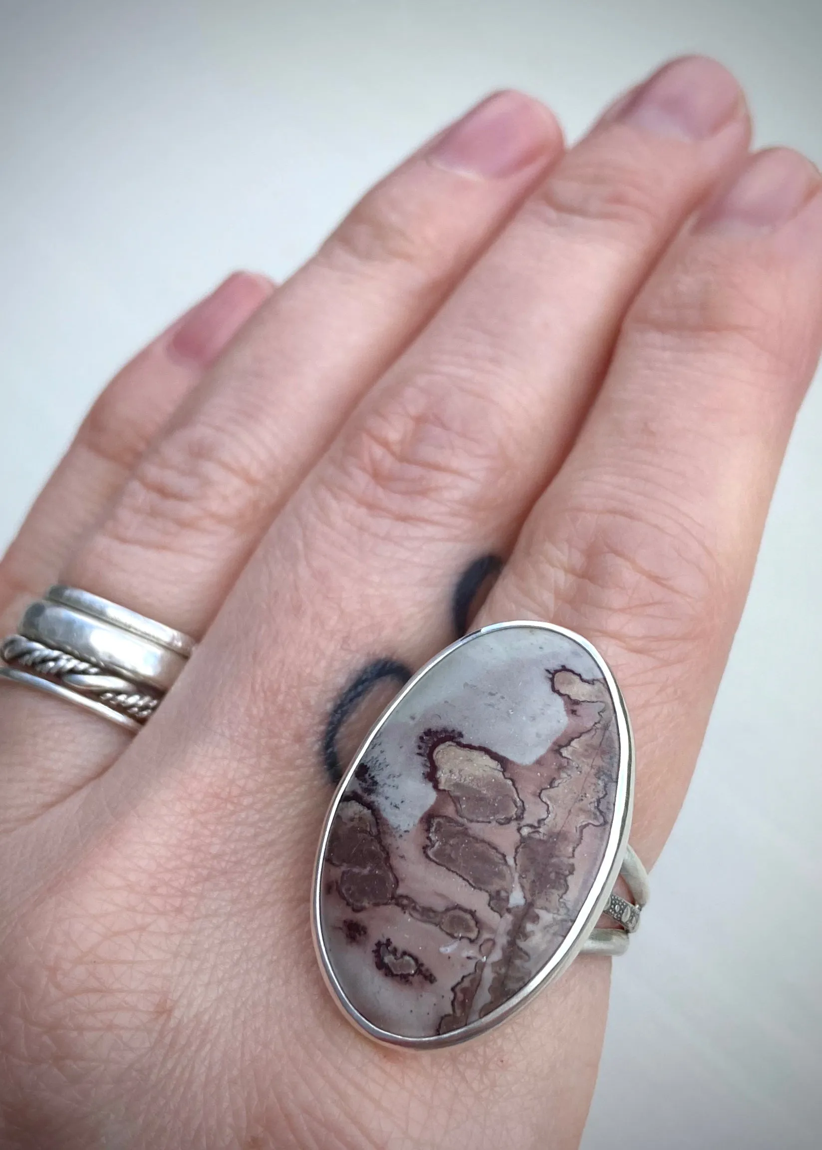 Reserved: Coffee Bean Jasper Ring