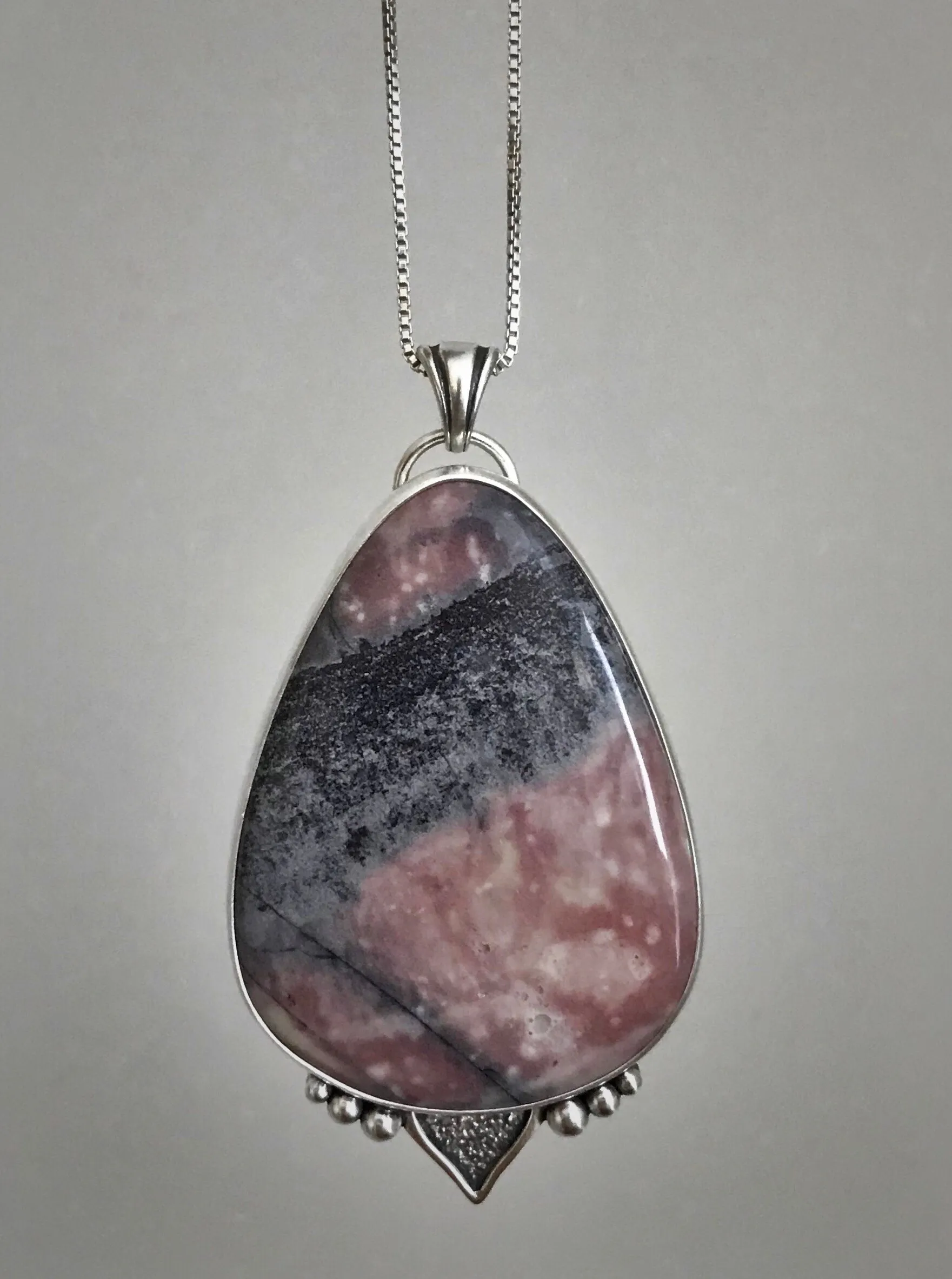 RESERVED: Porcelain Jasper Pendant